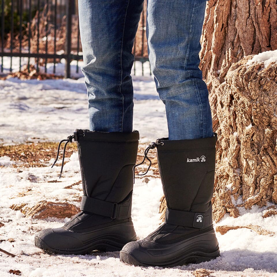 Mens winter boots for wide feet online