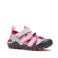 GREY/PINK,GRIS ROSE : Crab - Kids' Closed-Toe Sandals Main View