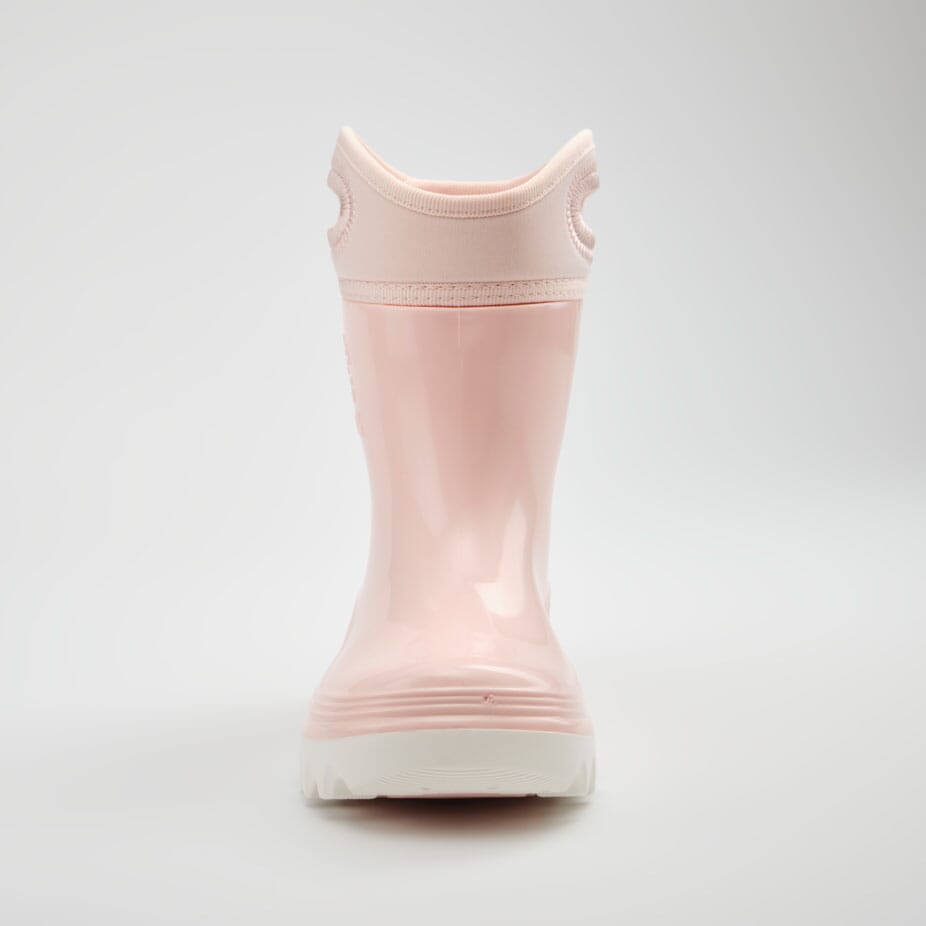 LIGHT PINK,ROSE PÂLE : Drizzle – Kids’ Rain Boots Top View