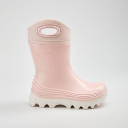 LIGHT PINK,ROSE PÂLE : Drizzle – Kids’ Rain Boots Sole View