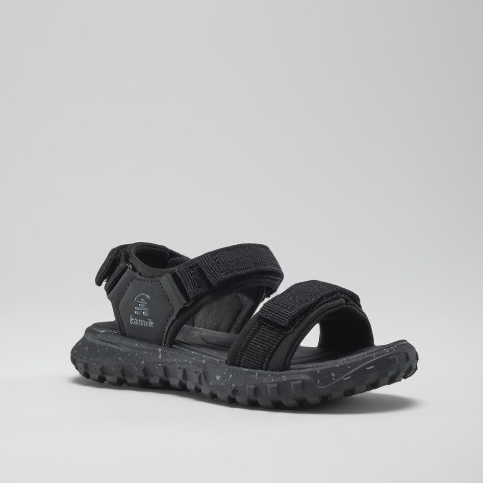 BLACK,NOIR : Harbor - Kids' Open-Toe Sandals Main View