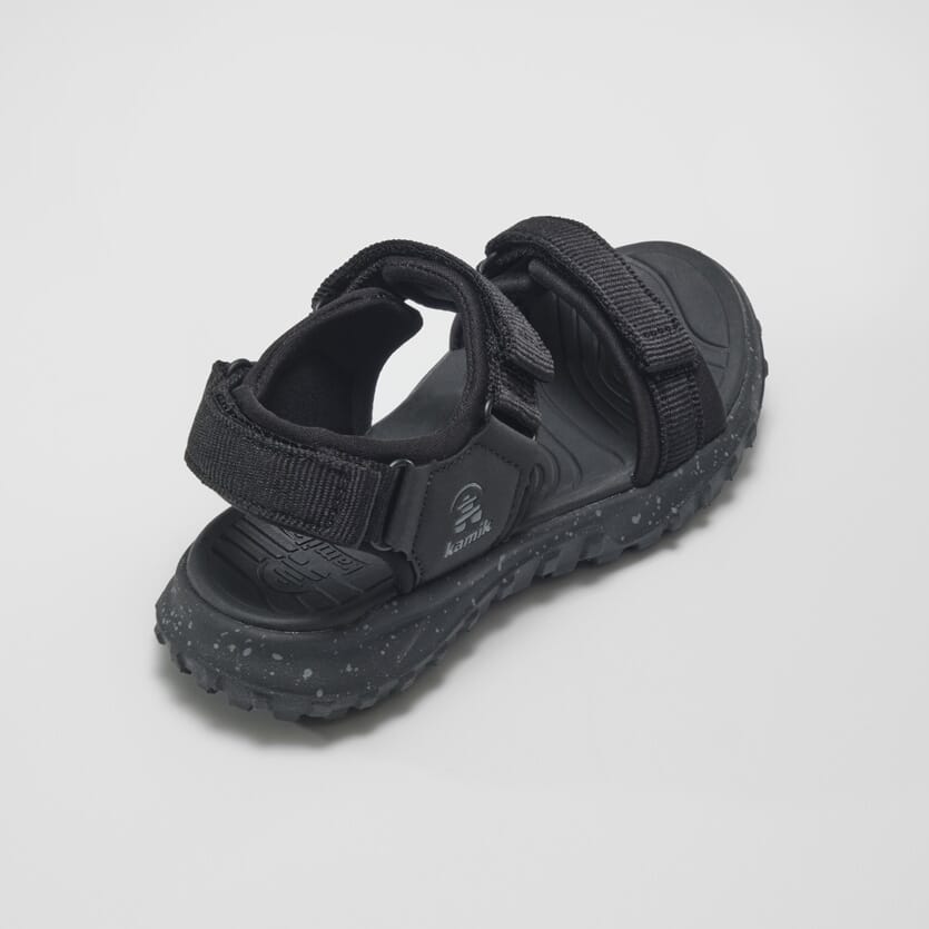 BLACK,NOIR : Harbor - Kids' Open-Toe Sandals Top View