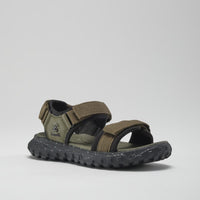 DARK OLIVE,OLIVE FONCÉ : Harbor - Kids' Open-Toe Sandals Main View