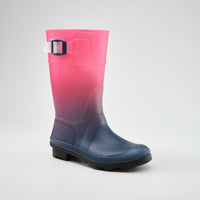 NAVY/MAGENTA,MARINE/MAGENTA : Raindrops - Kids' Rain Boots Main View