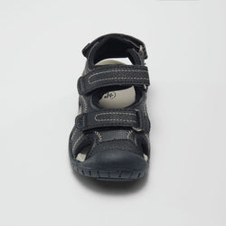 BLACK,NOIR : Seaturtle 2 -  Kids' Closed-Toe Sandals Top View