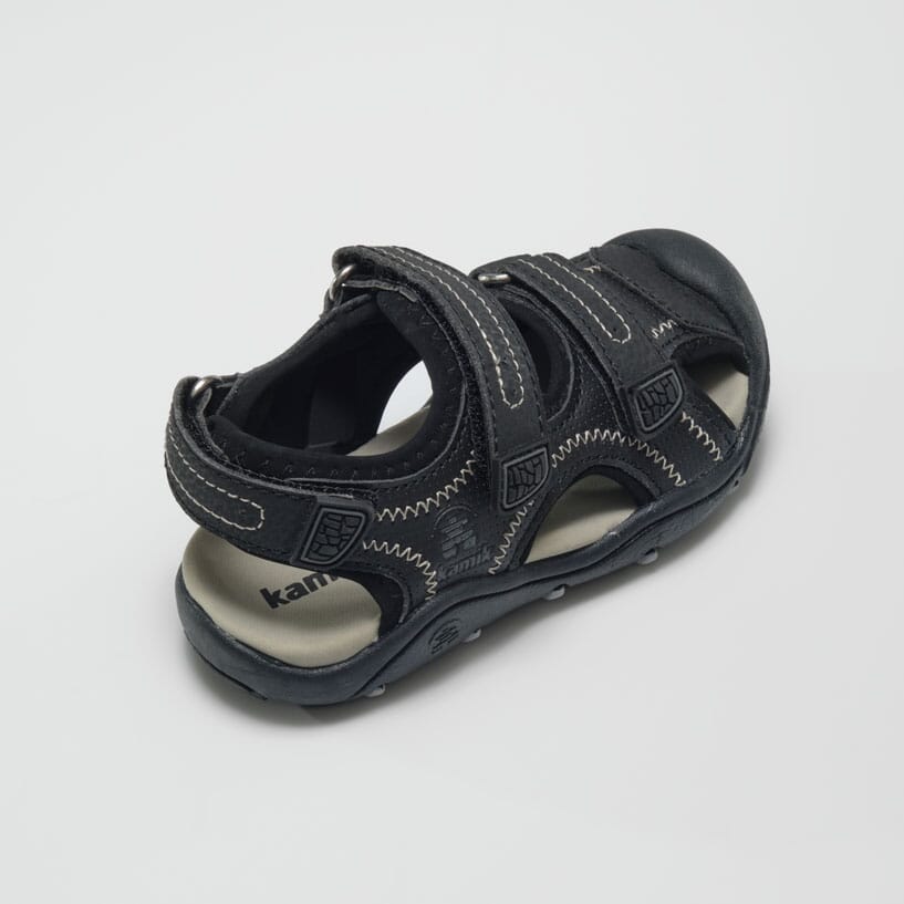 BLACK,NOIR : Seaturtle 2 -  Kids' Closed-Toe Sandals Inside View