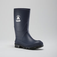 NAVY/BLACK,BLEU MARINE : Stomp - Kids' Rain Boots Main View