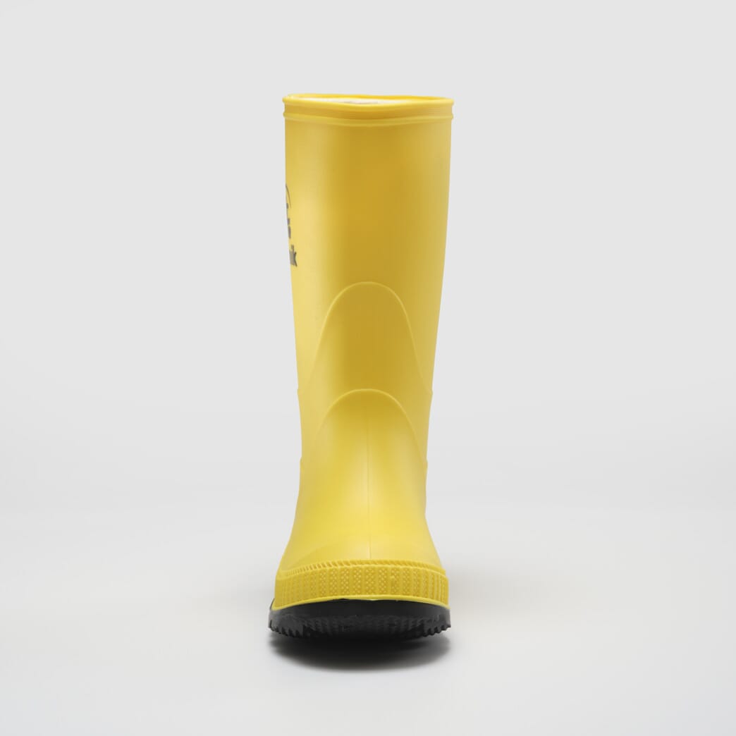 YELLOW/BLACK SOLE,JAUNE : Stomp - Kids' Rain Boots Sole View