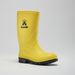 YELLOW/BLACK SOLE,JAUNE : Stomp - Kids' Rain Boots Main View