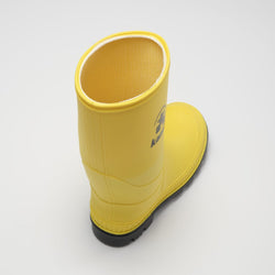 YELLOW/BLACK SOLE,JAUNE : Stomp - Kids' Rain Boots Inside View