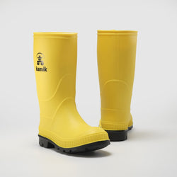 YELLOW/BLACK SOLE,JAUNE : Stomp - Kids' Rain Boots Alternate 3 View