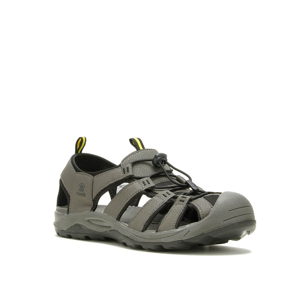 Buy Men Swift Hiking Sandal Black Grey Online | Wildcraft