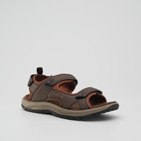 DARK BROWN,BRUN FONCÉ : Kibo - Men's Sandals Main View