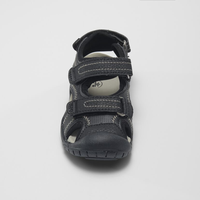 BLACK,NOIR : Seaturtle 2 - Toddlers Closed-Toe Sandals Top View