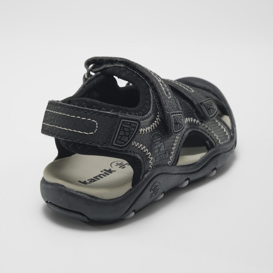 BLACK,NOIR : Seaturtle 2 - Toddlers Closed-Toe Sandals Inside View