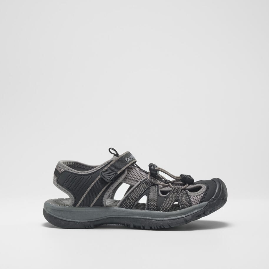 BLACK,NOIR : Islander 2 - Womens' Closed-Toe Sandals Inside View