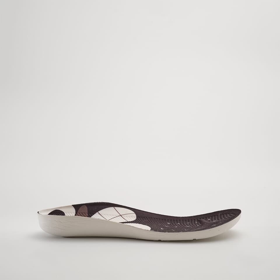 GREY,GRIS : Nova X Cécile Gariépy Insoles: Colourful Comfort for Your Every Step Sole View