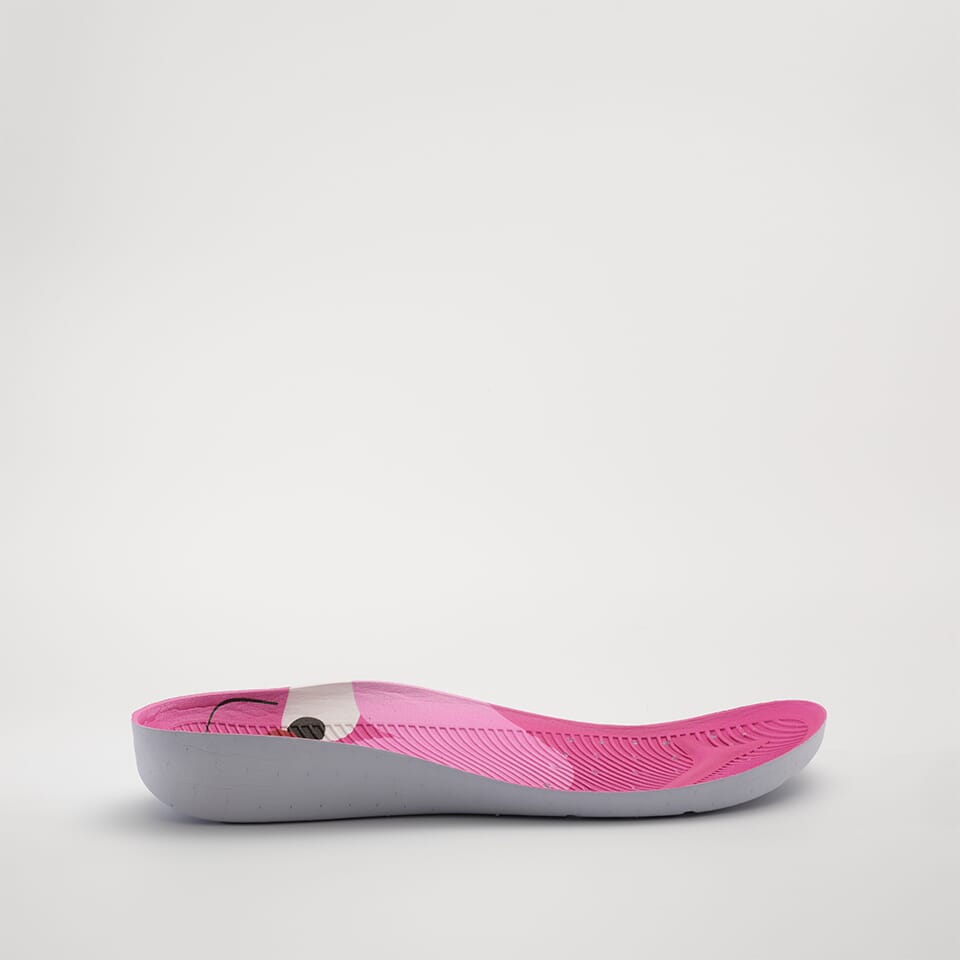 PINK,ROSE : Nova X Cécile Gariépy Insoles: Colourful Comfort for Your Every Step Sole View