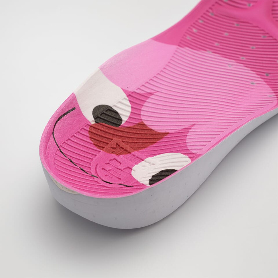 PINK,ROSE : Nova X Cécile Gariépy Insoles: Colourful Comfort for Your Every Step Lifestyle